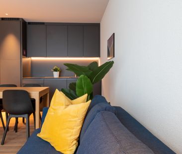 2.5 Zimmerwohnung - modernster Ausbaustandard mit separatem Schlafz... - Foto 5