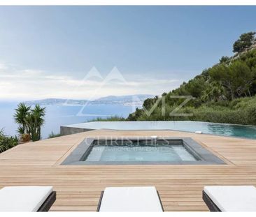 Cap-d'Ail - Villa contemporaine avec vue mer panoramique - Photo 1