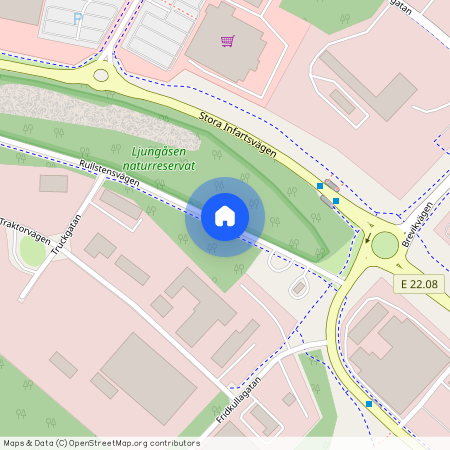 Rullstensvägen, Västervik