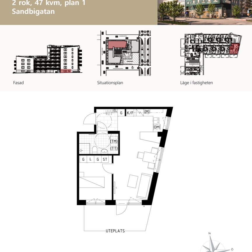 Sandbigatan 32, 75255, Uppsala - Foto 2