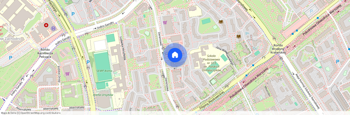 ul. Mieczysława Szczuki, Ursynów-Centrum, Ursynów, Warszawa, mazowieckie