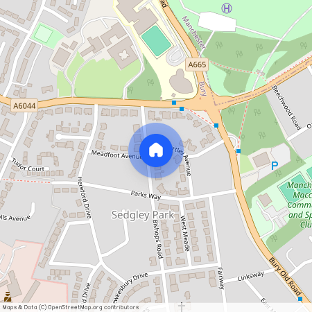 Bishops Road, Prestwich, M25