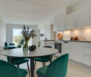 Moderne lejebolig i Odense M med fælles tagterrasse - perfekt til d... - Foto 3