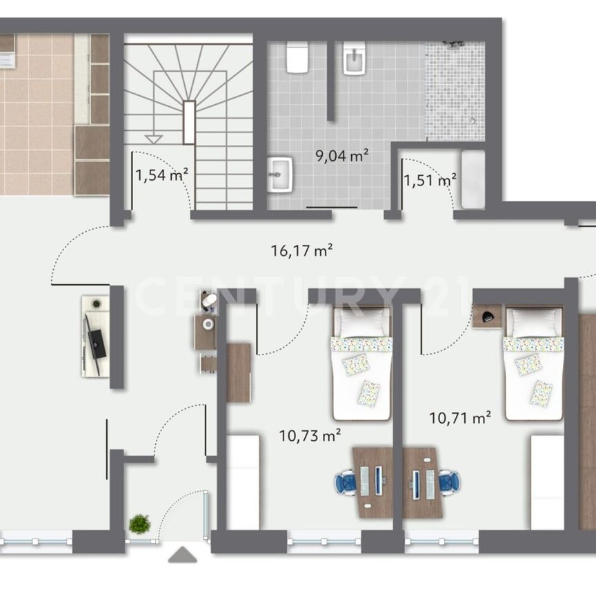 105 m² Moderne, barrierearme Wohnung mit Wohlfühlfaktor - direkt im Erdgeschoss - Foto 2