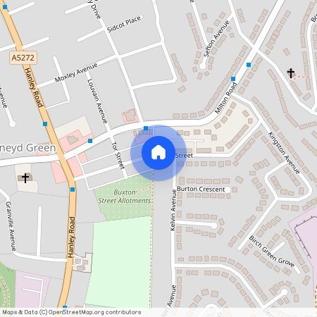 Buxton Street, ST1 6BW