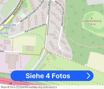 Gut geschnittene Erdgeschosswohnung mit Balkon - Foto 1