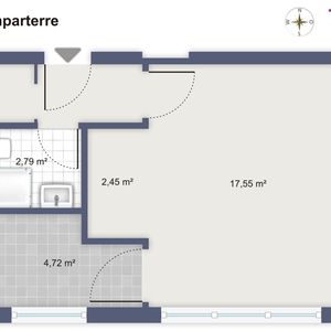 Renovierte 1-Zimmer-Wohnung mit innenliegenden Duschbad in ruhiger Seitenstraße von Ratingen-Mitte - Photo 2