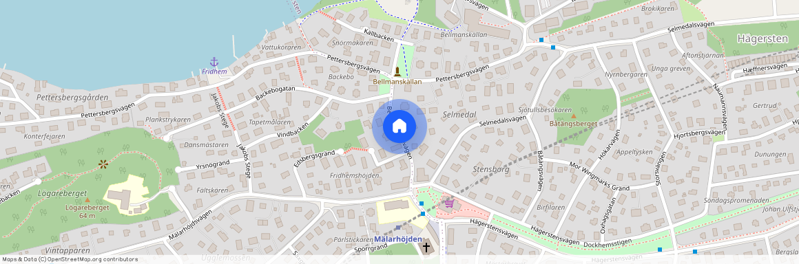 Bellmanskällevägen, Hägersten