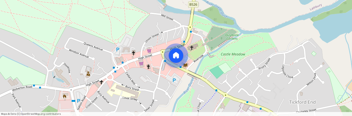 St. Johns Terrace, Newport Pagnell, Buckinghamshire, MK16