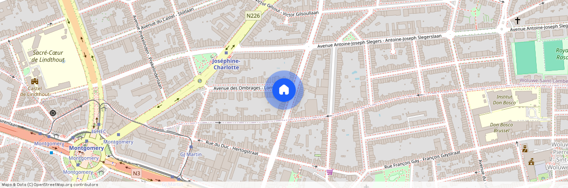 Avenue des Ombrages, 1, 10, 1200, Woluwe-Saint-Lambert