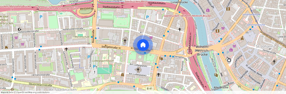 Stengelstraße 16-18, 66117 Saarbrücken-Mitte - Alt-Saarbrücken