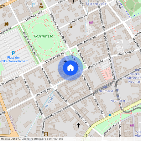 Römerplatz 1-2, 08056 Sachsen - Zwickau