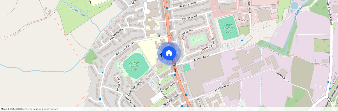 Blackburn Road, Darwen, Lancashire, BB3