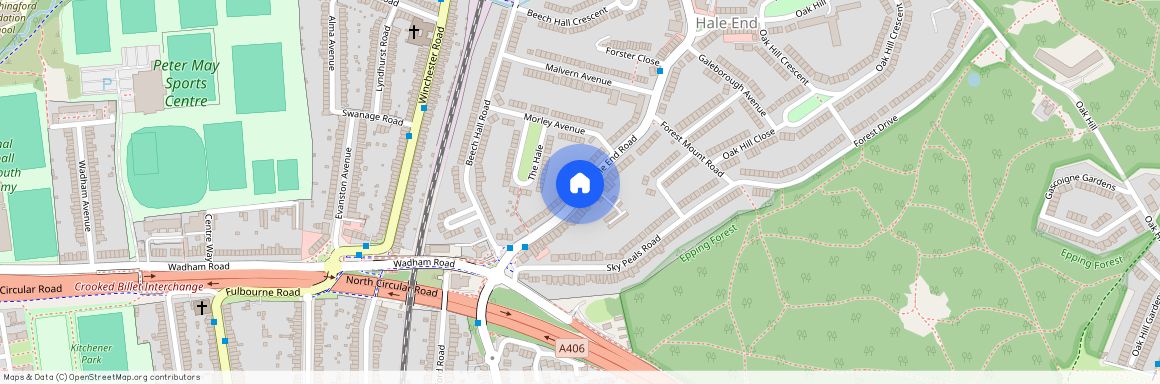 Hale End Road, Woodford Green, Woodford Green, IG8 9NB