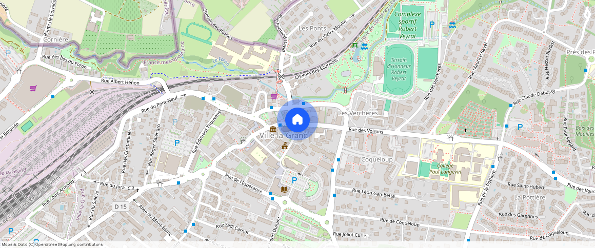 HAUTE-SAVOIE (74), - AUVERGNE-RHÔNE-ALPES, VILLE LA GRAND (74100)