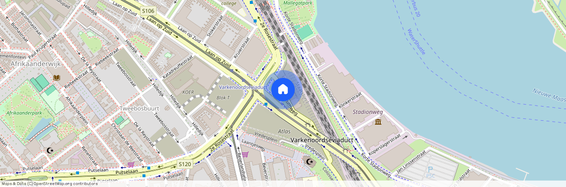 Kop van Zuid - Entrepot, 3074 JK, 2e Rosestraat, Rotterdam