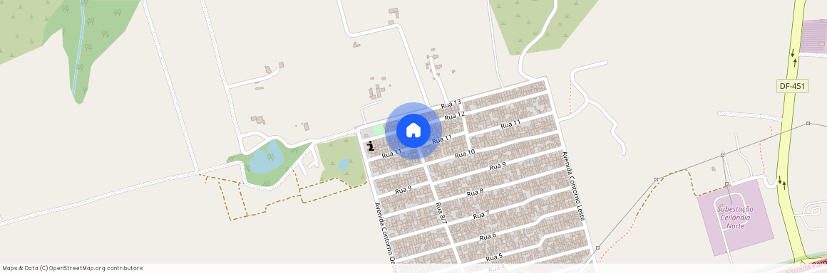 Rua 12 Módulo 6, Condomínio Privê Lucena Roriz (Ceilândia), Brasília, DF, 72280662