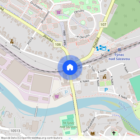 9. května, Týnec nad Sázavou - Týnec nad Sázavou, Středočeský kraj