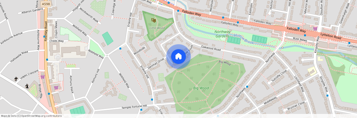 Denman Drive South, London, Greater London, NW11 6RH