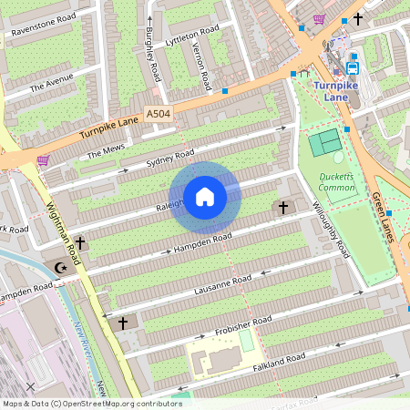 Raleigh Road, Harringey, N8