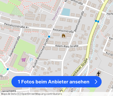 Renovierte 2-Raum-Altbauwohnung im EG, ruhige Seitenstraße - Foto 1