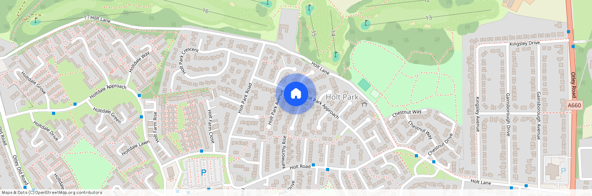 Holt Park Gardens, Leeds, LS16