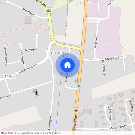 Stationsvägen, Timmele