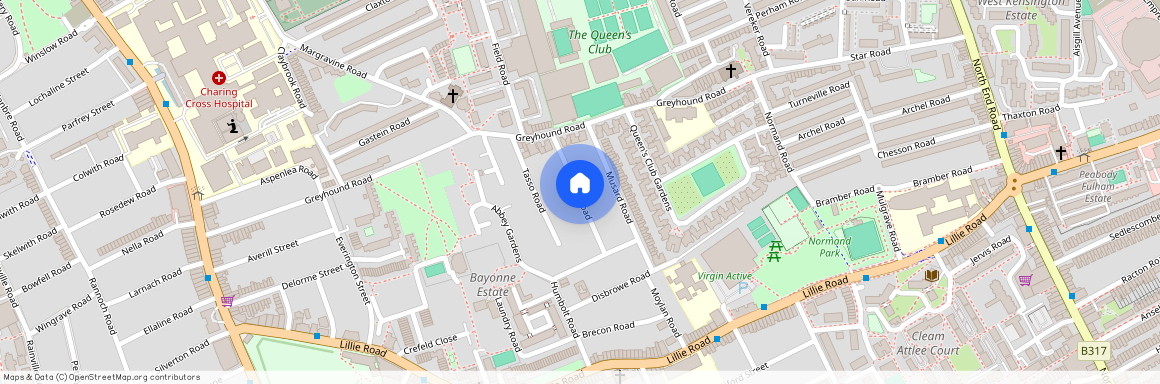 Kinnoul Rd, Hammersmith, London W6 8NG