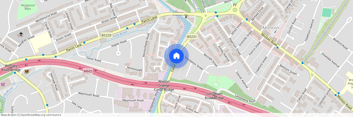 Canal Bank, Monton, Manchester, M30