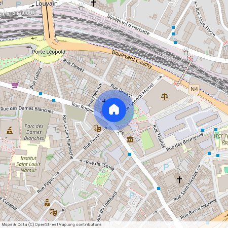 Rue Général Michel, 43, 3, 5000, Namur