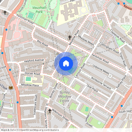 Meadow Road, Oval