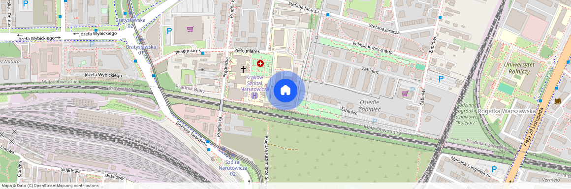 ul. Żabiniec, Żabiniec, Prądnik Biały, Kraków, małopolskie