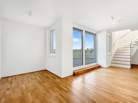Miete: 3-Zimmer Maisonettewohnung in 1100 Wien mit mehreren Terrassen | 71,23 m² Wohnfläche - Foto 2