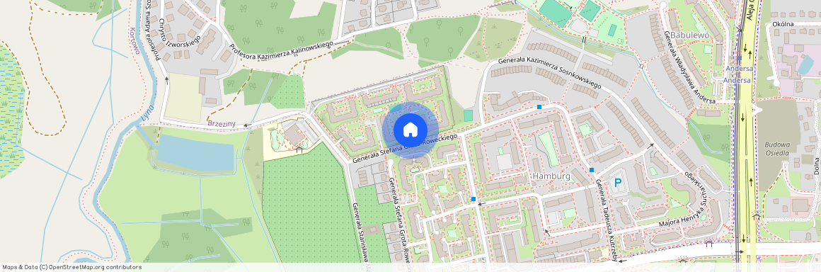 ul. gen. Stefana Grota Roweckiego, Osiedle Generałów, Olsztyn, warmińsko-mazurskie