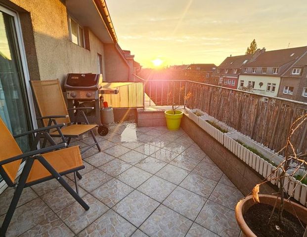 Möbliert & voll ausgestattet, 3-Zimmer, 12m² Balkon, 75" TV, Bilk - Foto 1