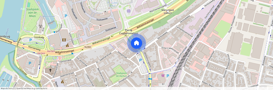 Binnenstad, 6041 CH, Wilhelminasingel, Roermond