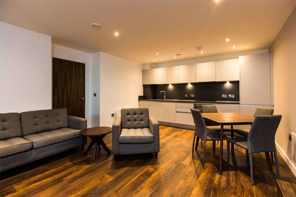 Fully Furnished One Double Bedroom Apartment in the Popular One Regent Development. The apartment comes complete with a large balcony with views of the River Irwell. DO NOT MISS OUT! - Photo 1