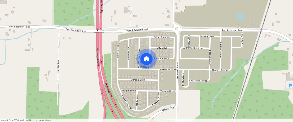 ** Seanesy Drive, Thorold