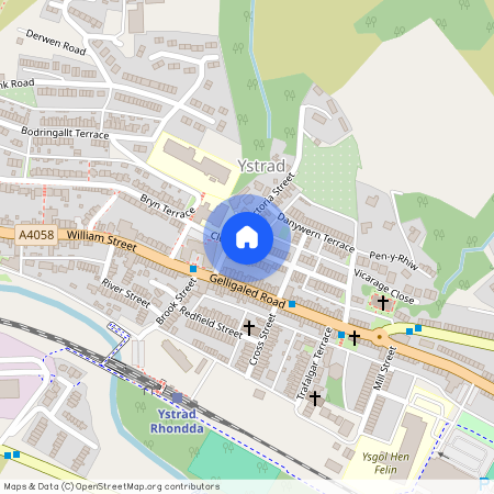 Club Row, Ystrad, Pentre, Rhondda Cynon Taf, CF41 7RL