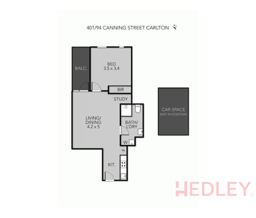 401/94 Canning Street, Carlton, Vic 3053 - Photo 2 | Rentumo