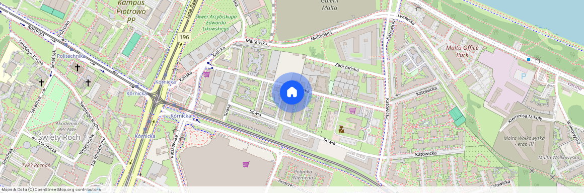 ul. Polanka, Łacina, Nowe Miasto, Poznań, wielkopolskie