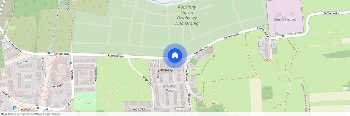 ul. Kampinoska, Ujeścisko-Łostowice, Gdańsk, pomorskie