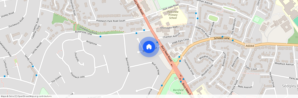 Butt Hill Drive, Prestwich, M25