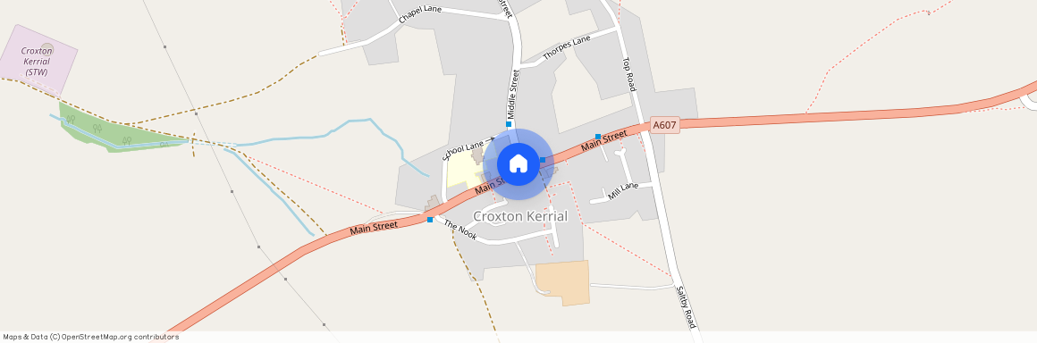 Main Street, Croxton Kerrial, NG32