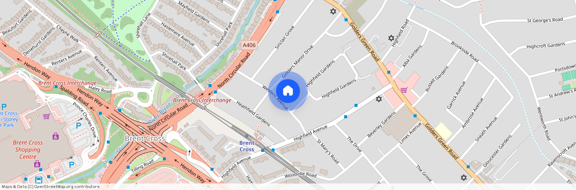 Western Avenue, Golders Green, NW11