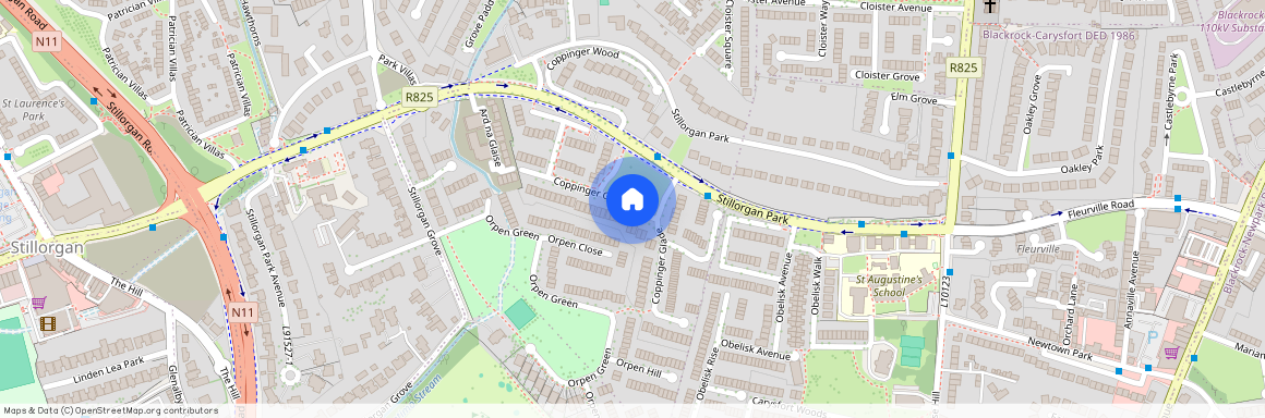coppinger glade, Stillorgan, County Dublin, Dublin County