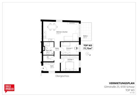 Neubauprojekt mit 5 Wohneinheiten in Schwaz zur Miete - Foto 5