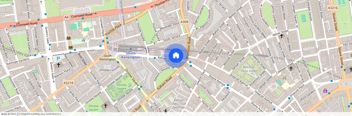 Brompton Road, Chelsea, London, SW3