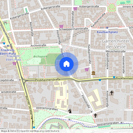 Pilotystr. 24, 90408 Nürnberg OT Gärten hinter der Veste