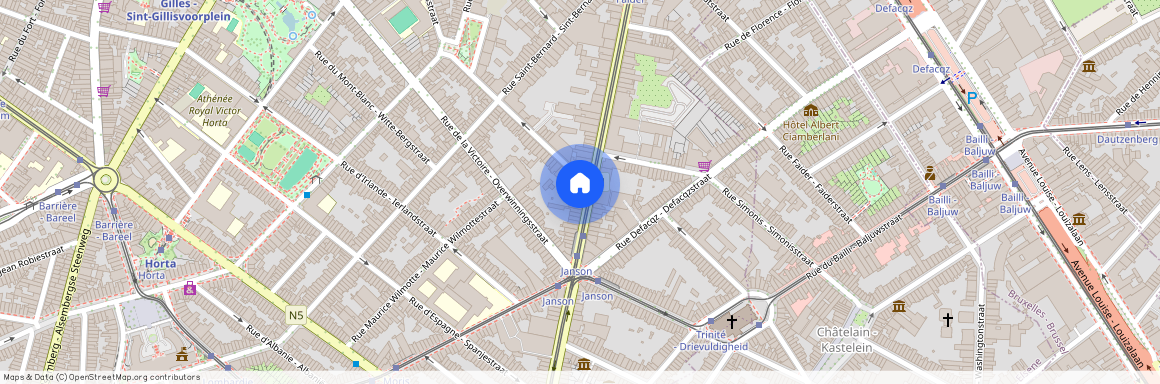 Chaussée de Charleroi, 181, 1, 1060, Saint-Gilles